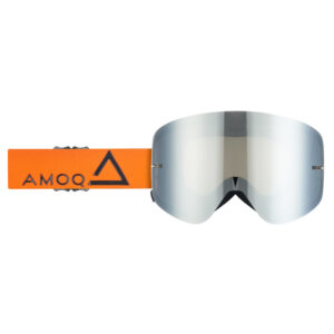 PRILLID AMOQ VISION MAGNETIC ORANŽ/MUST - SILVER MIRROR